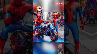 Spiderman surprising his son with a Superbike❤️🔥 spiderman marvel brawlstars [upl. by Jerz]