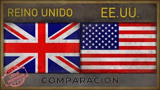 REINO UNIDO vs EEUU  Poder Militar Comparación 2018 [upl. by Nimaynib]