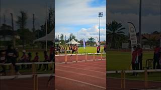 Girls 100m Hurdles Super Slow Motion [upl. by Adallard229]