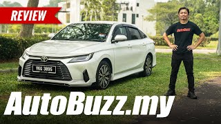 2023 Toyota Vios 15 G the new benchmark for Bsegment saloons  AutoBuzz [upl. by Arbmahs]