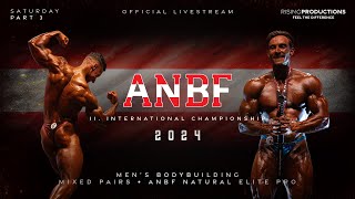 🇦🇹 ANBF 2024  Natural Elite Pro  Mens Bodybuilding  Mixed Pairs [upl. by Atwahs]