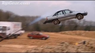 Playing darts with cars  Top Gear Series 4 [upl. by Houlberg795]