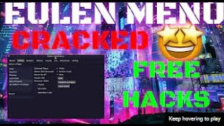 EULEN CHEATS CRACKED  2023 😈  FIVEM MOD MENU FREE UPDATED 062823 [upl. by Rubenstein969]