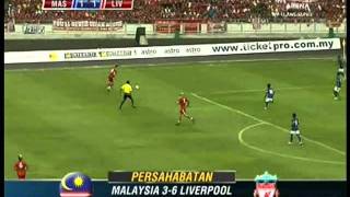 Malaysia vs Liverpool  Friendly match [upl. by Adnavoj]