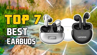 🤩 Top 7 Best Aliexpress Earbuds  Best Earbuds You Can Buy 🔥 [upl. by Alakam467]