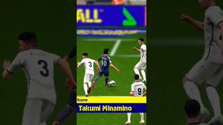 Takumi Minamino 🔥 Another Angle 02 youtubeshorts efootball football [upl. by Clerissa]