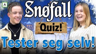 Skuespillerne fra Snøfall tar testen HVEM BLIR DE [upl. by Sibbie974]