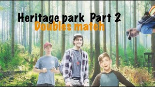 Heritage park part 2 Doubles match [upl. by Afrikah]