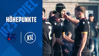 Höhepunkte 1 FC Bruchsal  Karlsruher SC U23 [upl. by Ffoeg]