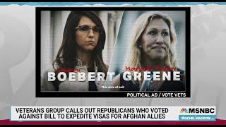 VoteVets Axis of Evil Ad Featured on MSNBC During The Rachel Maddow Show [upl. by Tabshey833]