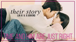 Time And Him Are Just Right FMV ► Lin Xi amp Ji Junxing 💖 High School First Love 4K [upl. by Jeniece581]