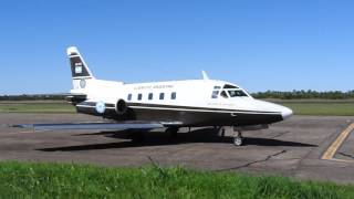 AE175 Sabreliner del Ejército Argentino en el Aeropuerto de Formosa [upl. by Geoffry]