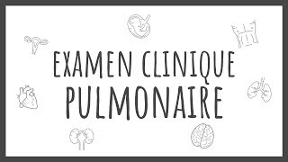 Sémiologie Générale  Examen Pulmonaire [upl. by Eekcaj]