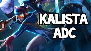 SKT T1 KALISTA ADC GAMEPLAY  League of Legends [upl. by Dehlia441]