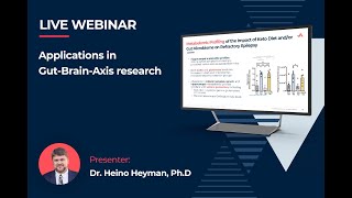 The GutBrain Axis amp Its Role in Metablomics Research Applications  Dr Heino Heyman [upl. by Ymij]