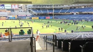 On the field at Yankee Stadium [upl. by Iroj]