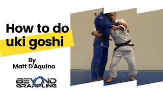 How to do uki goshi [upl. by Vale]