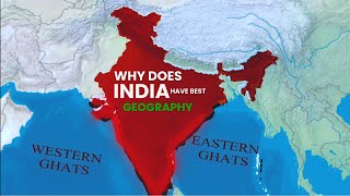 WHY Does India have best GEOGRAPHY  facts geography viral [upl. by Arikat]