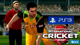 International Cricket 2010 PS3 [upl. by Kolodgie]