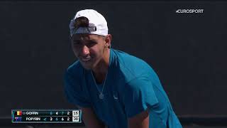 Popyrin vs Goffin Australian Open 2021 Highlight [upl. by Petronilla615]