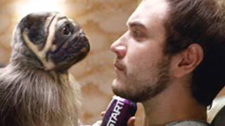 Mtn Dew Kickstart Commercial Mtn Dew Kickstart Puppymonkeybaby  Super Bowl Spot [upl. by Anabahs186]