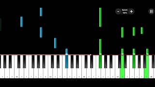 Offenbach Barcarolle Tales of Hoffmann Piano Piece Grade 3 No 16 on Piano Tutorial [upl. by Fairweather]