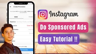 How to do Sponsored Ads on Instagram [upl. by Nayrbo128]