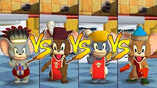 Tom and Jerry in War of the Whiskers Jerry Vs Nibbles Vs Jerry Vs Nibbles Master Difficulty [upl. by Gosser]