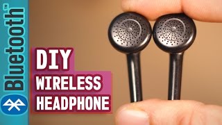 How to make your Headphone WirelessEven old Broken HeadphoneDIY Life Hack Tutorial [upl. by Halimaj929]