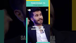 Team Khalil Ya Team Marvi 😱😱  Feroze Khan  Tabish Hashmi  TBH  IQE [upl. by Nagey]