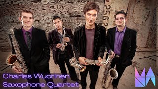 MANA QUARTET  Saxophone Quartet by Charles Wuorinen  Rascher Quartet Workshop Opening Recital 2009 [upl. by Macintyre]