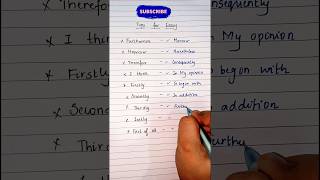 English Vocabulary for Essay englishvocabulary [upl. by Towland]