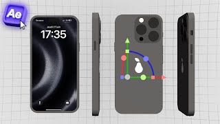 Comment faire un téléphone 3D sur after effects [upl. by Mcmath543]