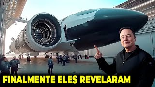 O Jato Espacial Supersônico Revolucionário de Elon Musk Choca o Público [upl. by Eenahs]