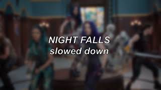 Descendants 3  Night Falls 1 HOUR  Slowed Down [upl. by Aihtnys]