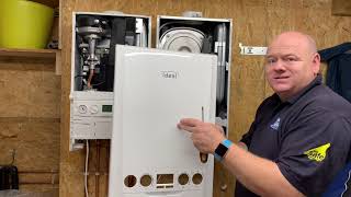 How to put a Baxi 800 in to service mode  Boiler Training [upl. by Ethban916]