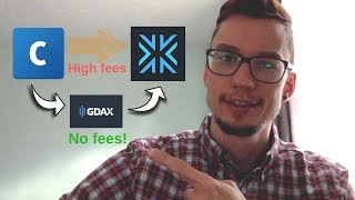 Stop paying Coinbase fees Coinbase to Exodus for free using Coinbase Pro formerly GDAX [upl. by Noisla388]