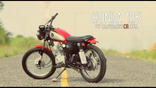 HONDA 125 CAFE RACER [upl. by Neyuh]