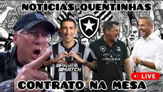 BOTAFOGO CONTRATO NA MESA NINGUÉM ESPERAVA POR ISSO 💣❤️‍🔥🔥🤩 [upl. by Si]