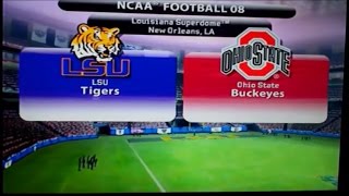 NCAA Football 08  National Championship Game [upl. by Dragone916]