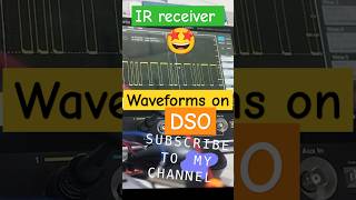 IR remote control infrared irsensor oscilloscope breadboard tutorial [upl. by Mizuki]