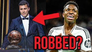 Vinicius will NOT win the Ballon d’Or😳 [upl. by Modnar]