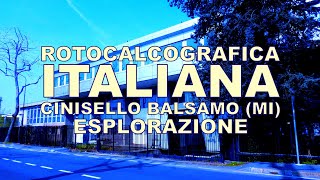 Rotocalcografica Italiana  Cinisello Balsamo MI  esplorazione [upl. by Najed184]