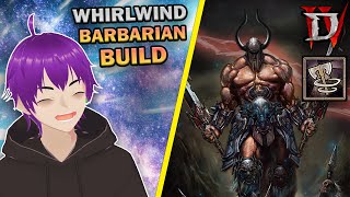 Simple amp STRONG Barbarian Whirlwind Build in Diablo 4 [upl. by Tammi]