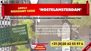 Taste Dutch Cuisine 2024 Amsterdam Foodhallen Culinary Tour [upl. by Fernanda161]