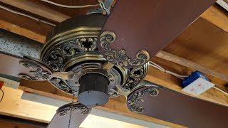 Emerson Ornate 1895 Series 54quot Ceiling Fan [upl. by Tinaret]