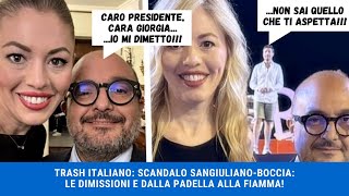 Scandalo SangiulianoBoccia le dimissioni e dalla Padella alla fiamma [upl. by Enhpad697]