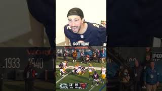 Bears Fan Reacts to Packers Game [upl. by Eudo]