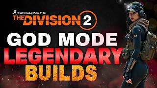 The Division 2  TOP 3 BEST SOLO Legendary PVE Builds For Year 6 Season 2 2024 [upl. by Beltran]