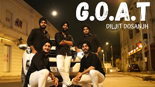 GOAT  Diljit Dosanjh  Bhangra Cover  Folking Desi  GOAT [upl. by Oirtemed370]